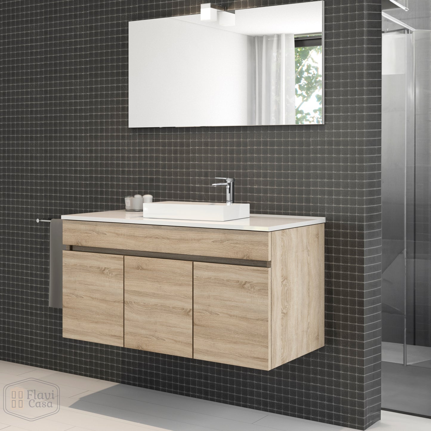 Movel casa de banho lavatorio suspenso