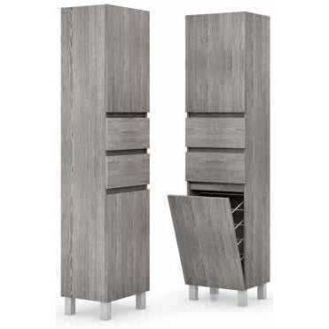 Coluna wc cinza